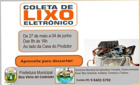 Campanha de Coleta de Lixo Eletrônico