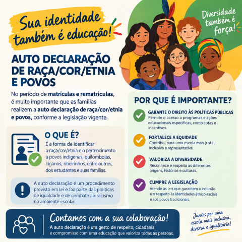 EDITAL MATRÍCULAS E REMATRÍCULAS